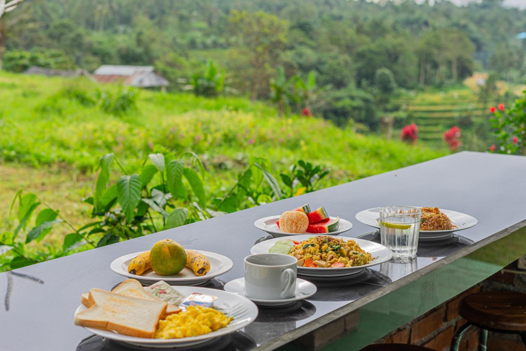 Santya Loka Lodge & Twin Waterfall Jatiluwih Cameră foto